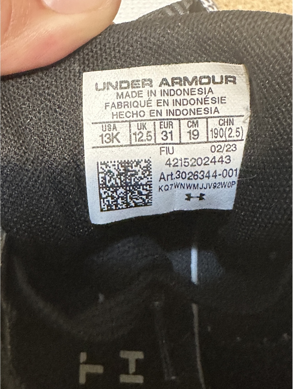 Under Armour Spotlight Franchise 3.0 RM Jr 13K Football Cleats 3026344-001 - Picture 8 of 8